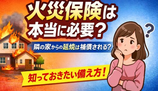 火災は突然起こる｜「自分は大丈夫」が一番危ない