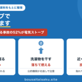 電気ストーブ火災の3つの危ない場面の図解。つけたまま寝る・洗濯物を干す・近くに物を置く。可燃物の接触による事故の52パーセントが電気ストーブ。
